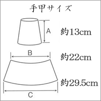 手甲サイズ