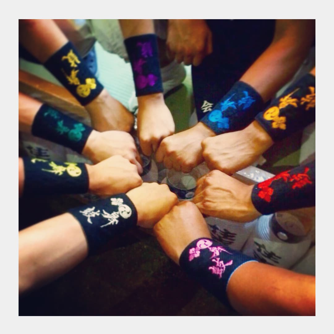 手甲-文字刺繍-