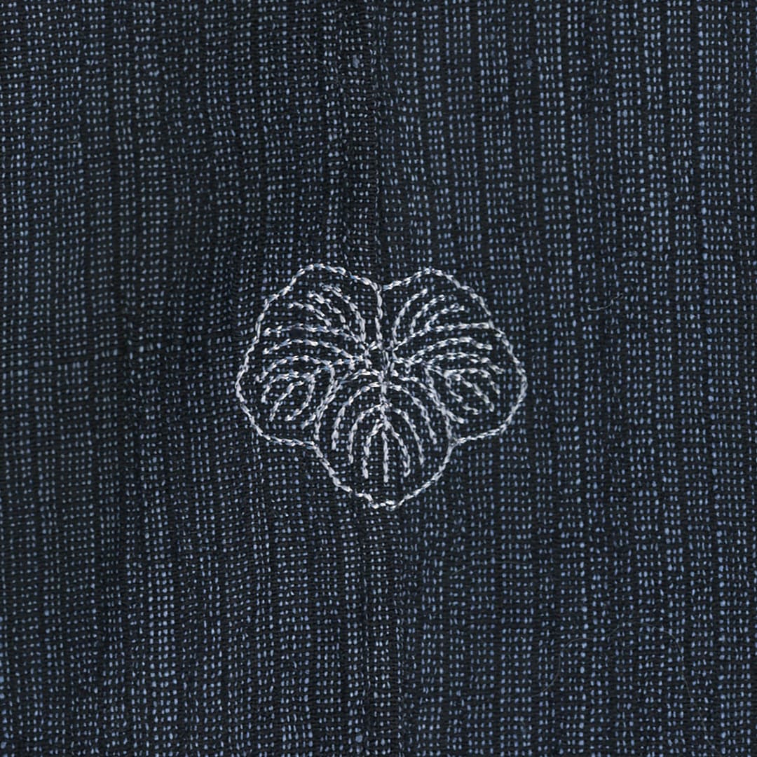 男の着物刺繍 家紋刺繍-マツイ縫い-