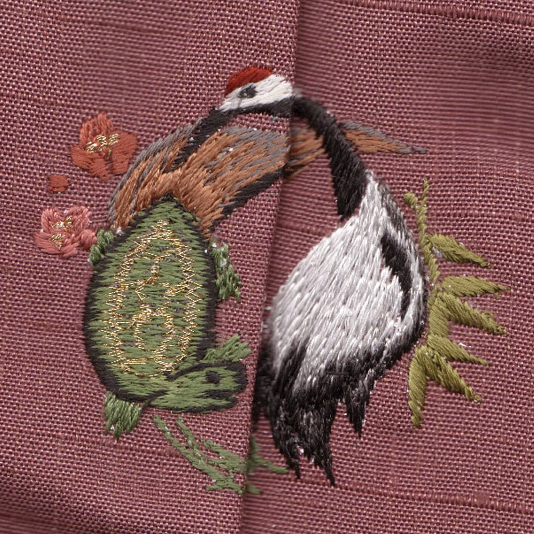 着物刺繍 女性のオリジナルお洒落紋