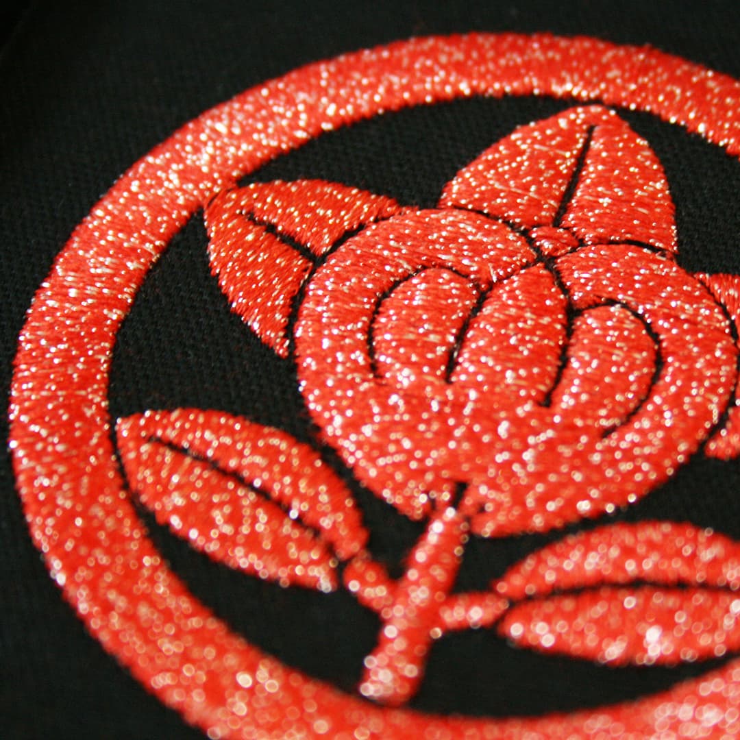 家紋刺繍額 -彩華-