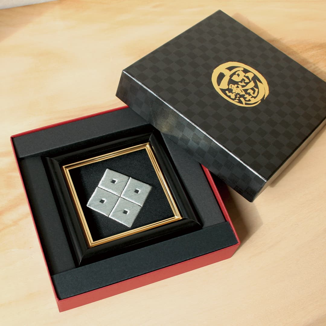 家紋刺繍額 -彩華-