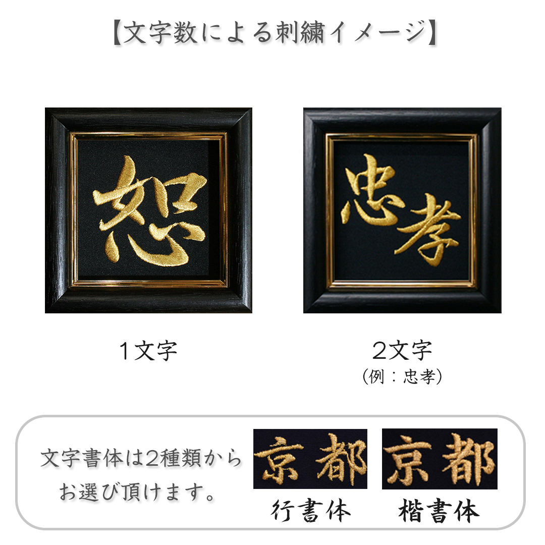 私の好きな漢字額